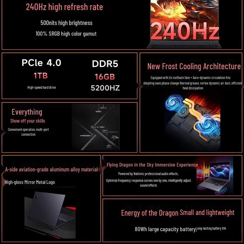 Игровой ноутбук MECHREVO Kuanshi 16 Pro (Китайская версия)