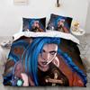 Runaway Lol Jinx Bedding Set Single Twin Full Queen King Size Bed Set Adult Kid Bedroom Duvet cover Set ropa de cama matrimonio