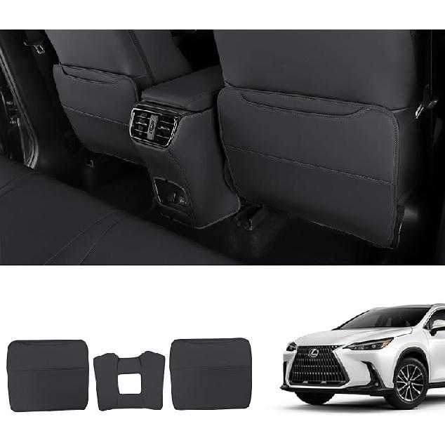Подходит для Lexus 2018-2024 ES250 ES300h ES350, защитный чехол на заднее сиденье, водонепроницаемая подставка для ног, прочная противоударная накладка на спинку автомобильного сиденья,