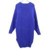 AMERI UNDRESSED Вязаное платье с длинным рукавом F Королевский синий Женское Б/У