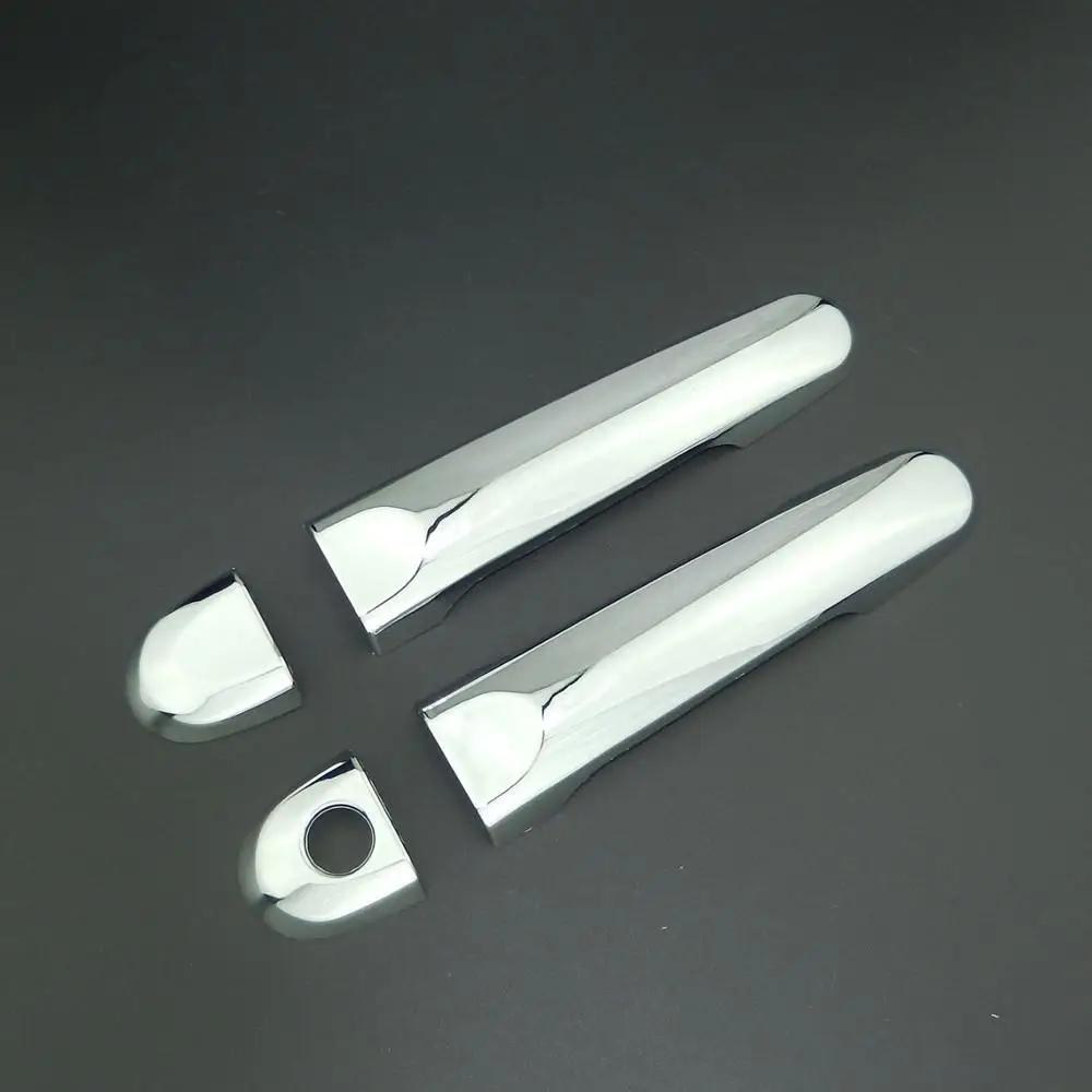 Для Nissan Juke 2011-2018 ABS Chrome Боковая дверная ручка Накладка Отделка и крышка дверной чаши Автомобильный стиль 2012 2013 2014 2015 2016 2017