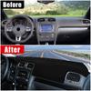 Для Volkswagen VW Golf 6 MK6 2008 2009 2010 2011 2012 Крышка приборной панели автомобиля Избегайте легких накладок Солнцезащитный козырек Анти-УФ-ковры Нескользящие