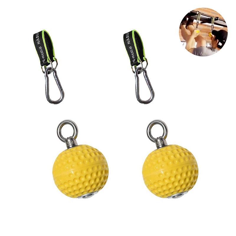 Climbing Pull Up Ball Hold Grips Non Slip Hand Grips Strength Trainer Exerciser for Pull Up
