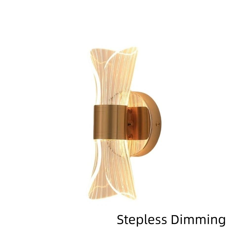 Диммируемая прикроватная лампа Роскошный скандинавский настенный светильник Современные лампы для внутренней отделки Настенное украшение