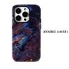 Чехол-свирл Мраморная Галактика для IPhone 17AIR 16E 16 15 14 13 12 11 17 Pro Max Plus Двухслойная Задняя Крышка