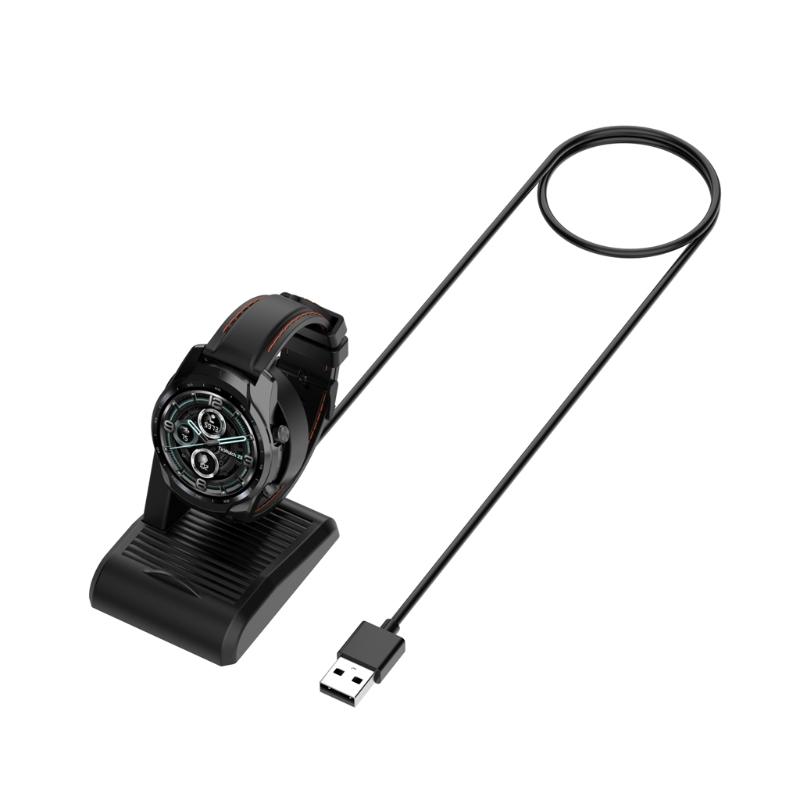 Charging Cable Power Charge Cord Stand Cradle Magnetic Fast Charger Adapter Dock Suitable for Ticwatch PRO 3 Smartwatch