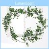 Artificial Rattan Green Wall Hanging Decor For Indoor Home And Photography Props