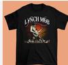 Винтажная черная хлопковая футболка с принтом участника группы Lynch Mob. Унисекс, все размеры.