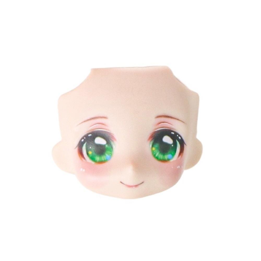 Сменная голова куклы OB11 Лицо младенца Выражение лица 3D Аниме Наклейки Глаза Для головы GSC