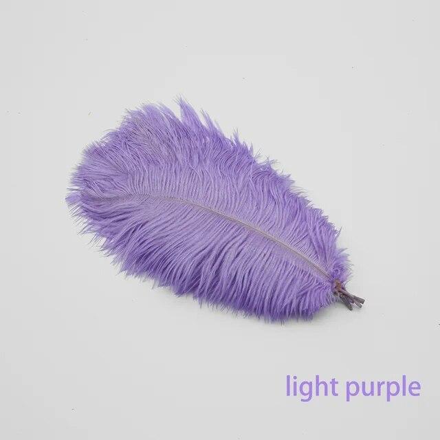 20 шт./лот, натуральные белые страусиные перья, аксессуары ручной работы, свадебные украшения для дома, Марди Гра, красочные плюмы, деко