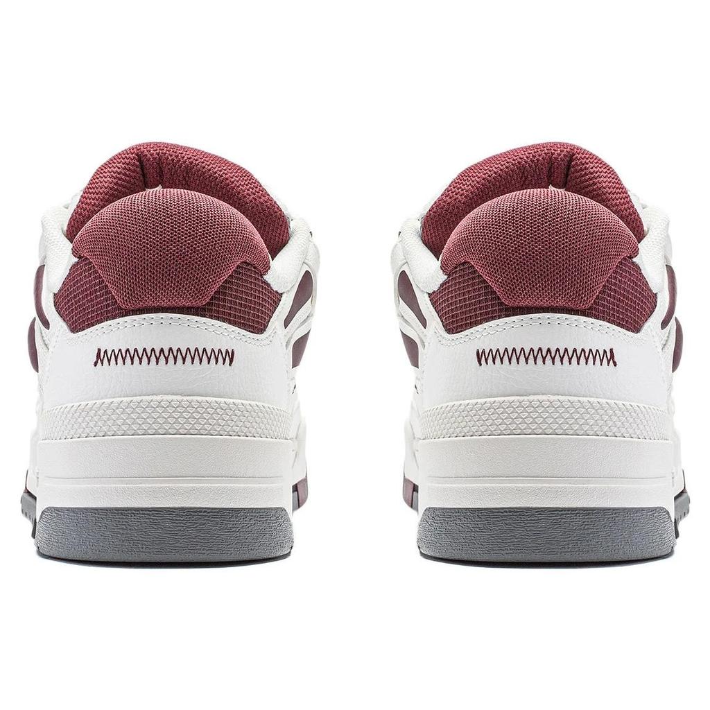 Li Ning Journey V2 Versatile Retro Skate Shoes Thick Sole Height Increasing Bread Shoes Non-Slip Wear-Resistant Lightweight Low-Top AGCT137-3