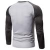Spring Autumn Men's Fashion Quick Dry Athletic Long Sleeve T Shirt Moisture Wicking Performance Gym Training Tops