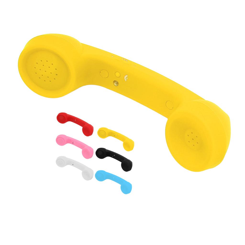 Телефонная трубка Bluetooth, ретро-радиостойкая, перезаряжаемая, беспроводная, мобильный телефон, трубка, приемник