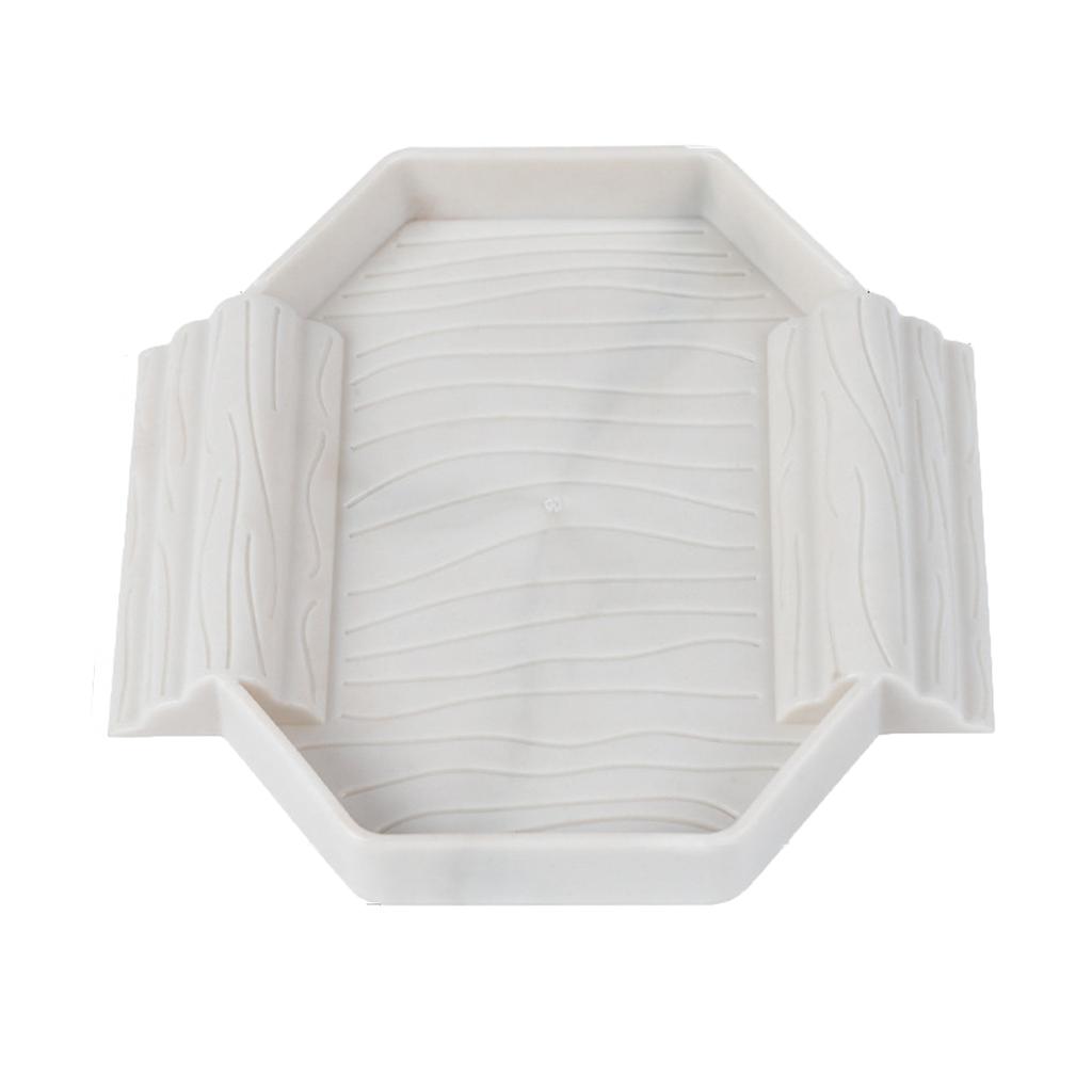 Small Plastic Turtles Bathing Pool Multifunctional Design Water Basin For Baby Reptiles Easy Cleaning And Portable Use