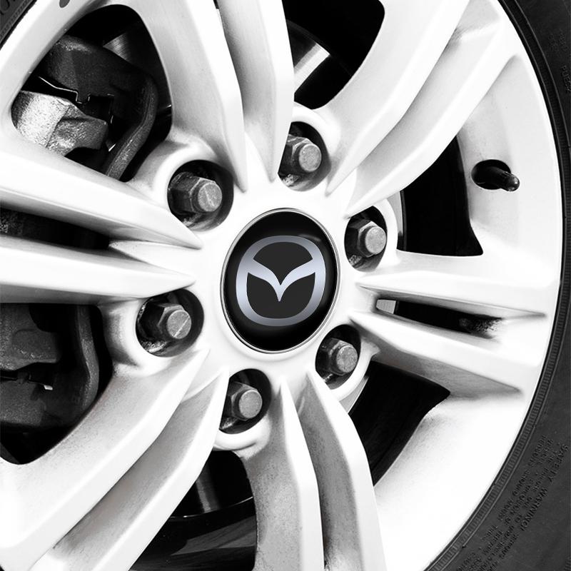 4 шт. 60 мм Центральный колпачок ступицы колеса автомобиля Автоаксессуары для Mazda 3 6 CX5 2 CX3 CX9 MX5 RX8 Axela Demio MS CX5 2 Axela Demio Atenza MS GJI GH BK MP
