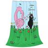 Barbapapa Love Blankets Flannel Funny Warm Throw Blanket for Home Restaurant Spring Autumn