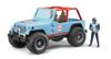 Bruder Jeep Cross Country Racer СИНИЙ BR02541 (с фигурой)