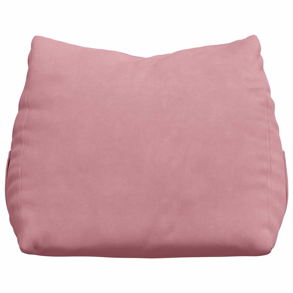 Back Cushion Pink 45 x 20 x 35 cm Cord Fabric