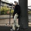 Nike Initiator Тканевые Нескользящие Износостойкие Низкие Беговые Кроссовки Мужские Черный Серебристый 394055-001(Команда162-)