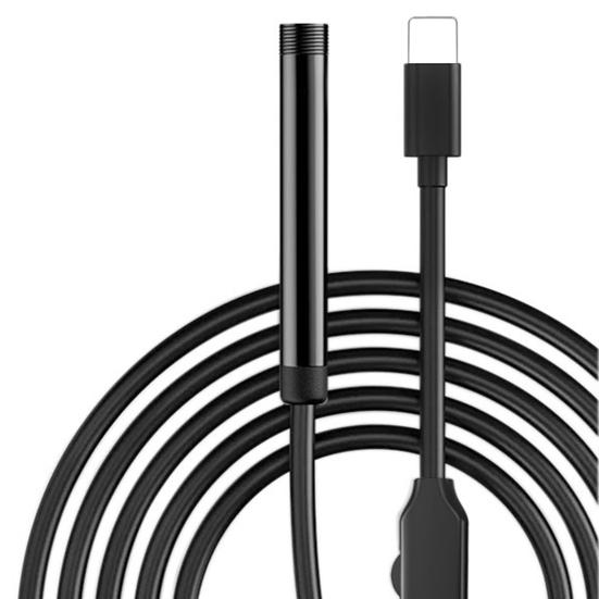 Inspection Endoscope Phone Scope Camera with Light IP67 Waterproof Easy Connection 1080P Borescope Inspection Camera for iPhone