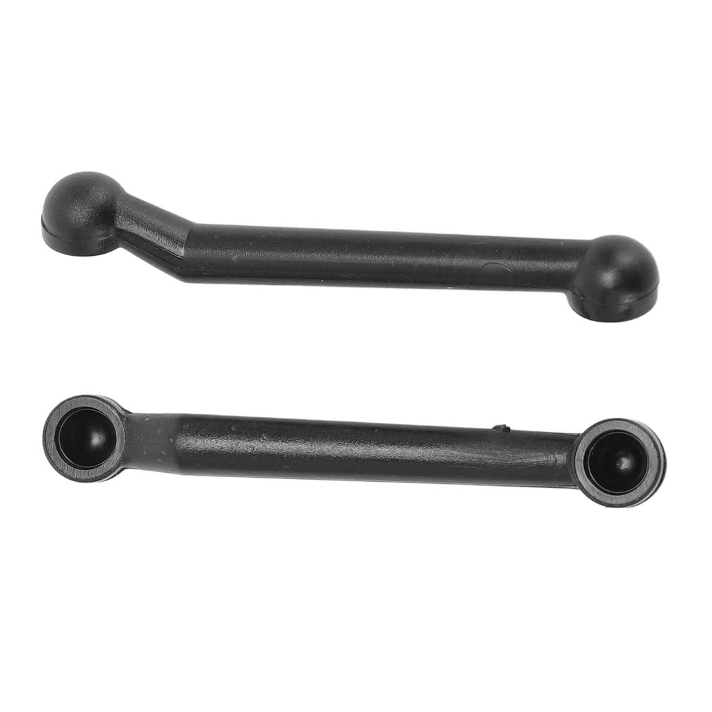 2 шт. RC Комплект передней рулевой тяги Пластиковый левый правый соединитель тяги переднего рулевого управления для HS 1:18