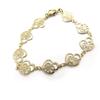 Les Trésors De Lily [L3853] - Gold Plated 'Love' Bracelet - 13x11 Mm