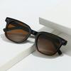 Square Shape Sun Glasses for Men Korean Fashion UV400 Protection Sunglasses Women  Female Sunglass