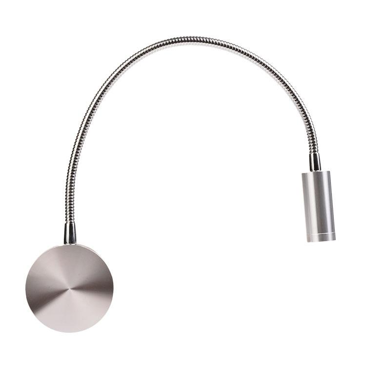 3W LED Wall Lamp Flexible Home Hotel Bedside Reading Wall Light Book Lights Aluminum LED Sconces