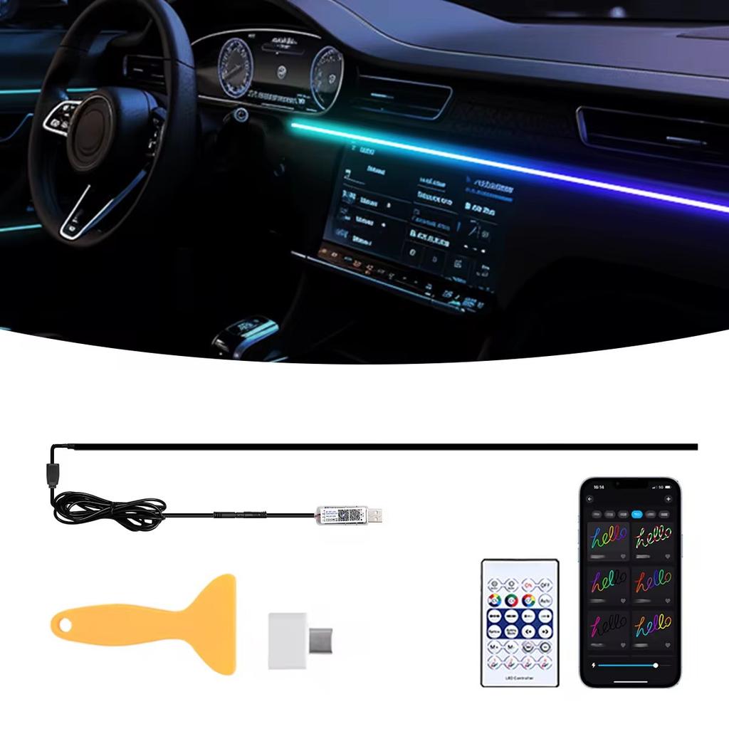 Подходит для Tesla Ambient Light 3YXS Приборная панель Универсальный модуль автоматического отключения через 30 секунд Док-станция USB Аксессуары