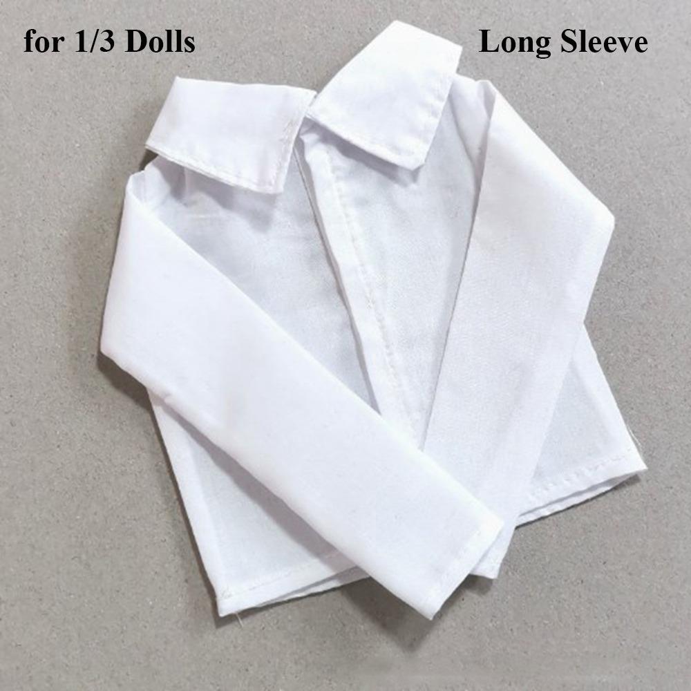 Casual Wears Long Sleeve Shirt for 1/3 1/4 1/6 BJD 30/45/60cm Dolls