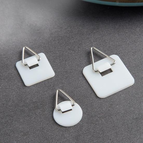 10 шт. крючок для хранения, самоклеящаяся вешалка для картин, простая установка, подвесные крючки для украшения дома