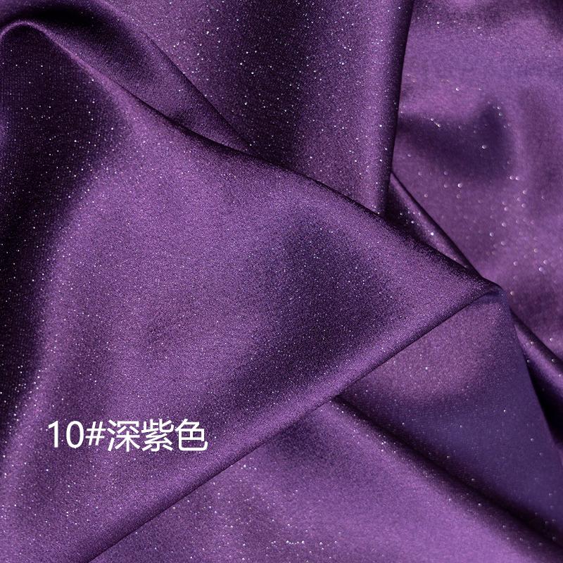 Acetate Glitter Fabric Shiny Wire Soft By The Meter for Wedding Dress Shirt Sun-top DIY Sewing Designer Cloth Hanging Red Black