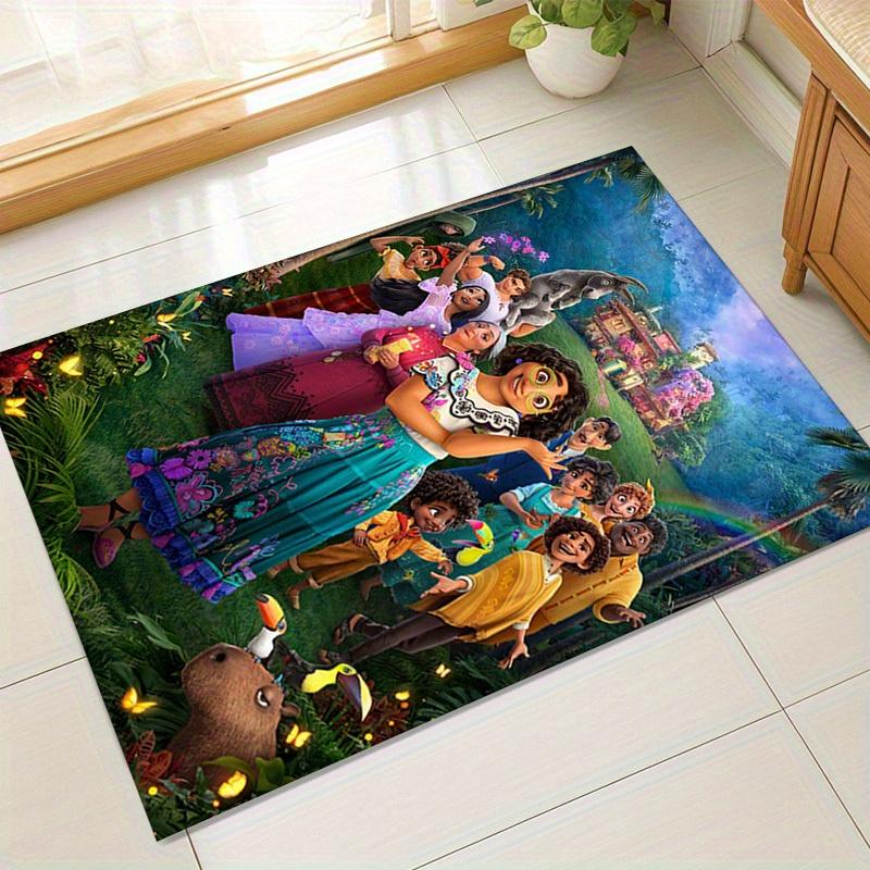 1pc. Colorful Floral Outdoor Rug - Vibrant Garden Carpet for Home Decor, Office Mat, Gift Idea, Bohemian Style Flooringz049018