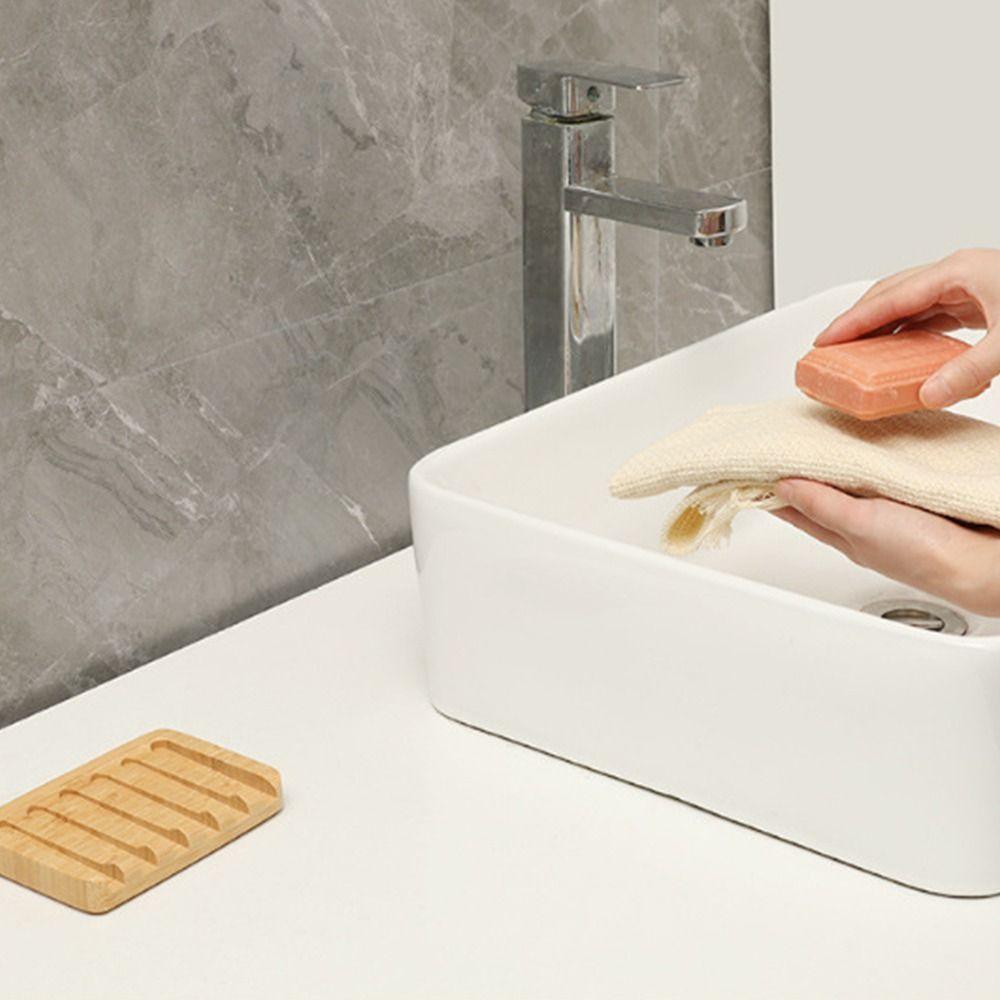 Multiple Styles Soap Box Bamboo Storage Rack Reusable Storage Box Home