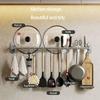 Wall Shelves Cutting Board Holder Space Aluminum Kitchen Storage and Organization Utensils Holder Kitchen Accessories Organizer