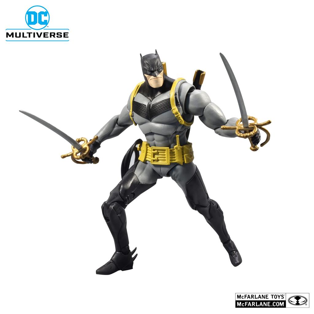 DC Multiverse DC Comics Curse of the White Night Batman Vs 7 Inch Action Figure Black Batman/Azrael