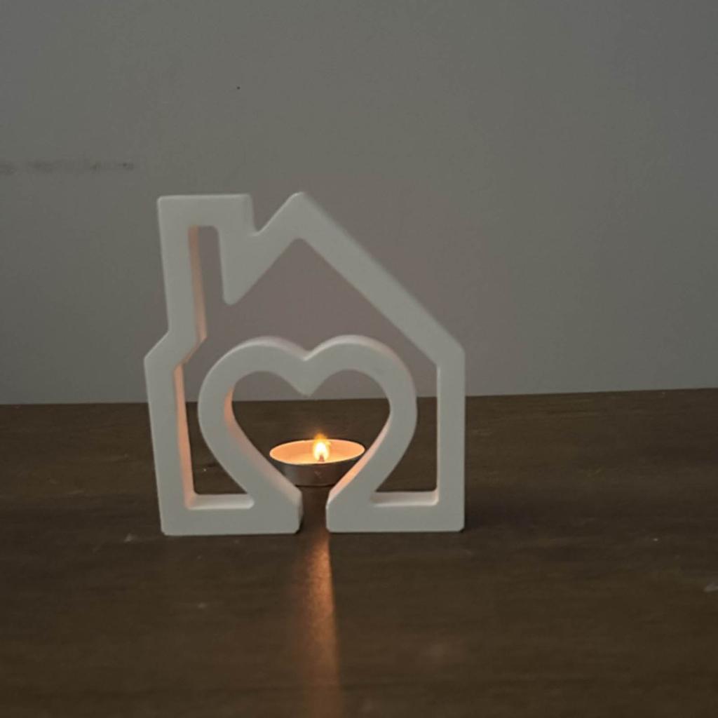 House Shape Silicone Molds Heart House Candle Mold Scented Candle Molds Handmade Soap Molds DIY Candle Making Supplies