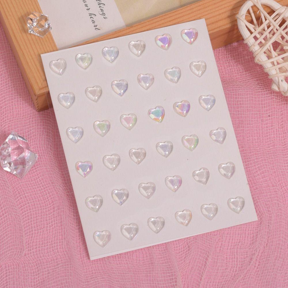 Colorful 3D Face Jewelry Stickers Mixed Eyeliner  Decals Disposable Tattoo Stickers  Party