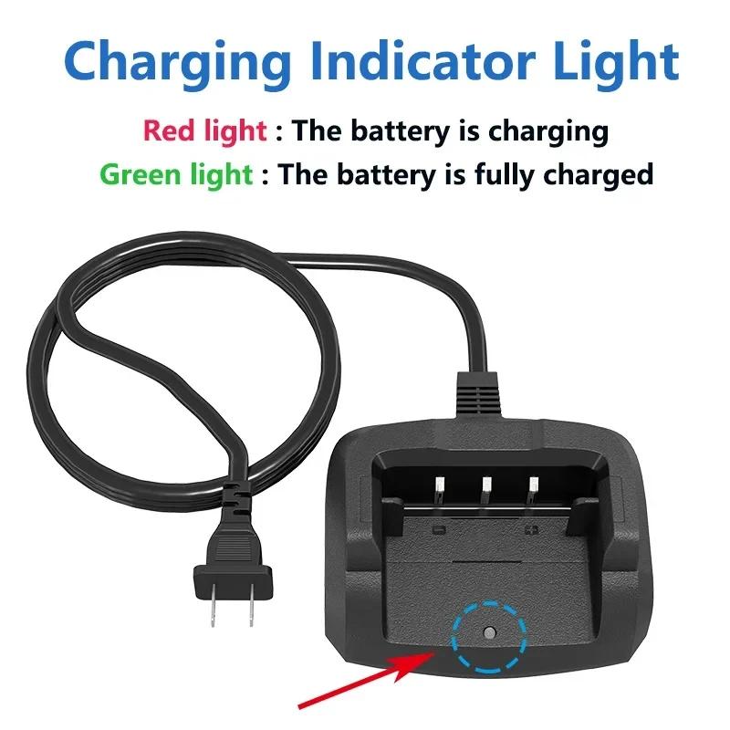 Baofeng UV-16M Battery Charger Dock UV-26 Desktop Charger Base Replacement K5 Pro Max UV-16M V2 UV-5RH Pro GPS Radio Accessories