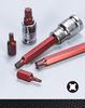 Набор ударных 12-гранных головок Torx с удлинителем, 1/2 дюйма