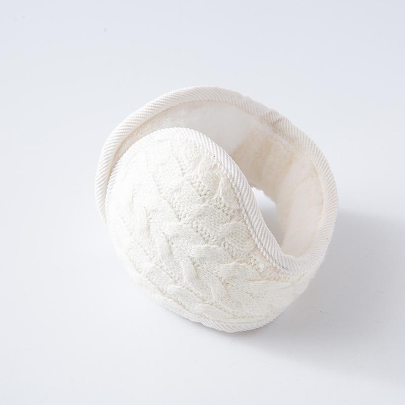 Унисекс теплые трикотажные наушники зимние уличные утеплители утолщенные плюшевые зимние теплые флисовые наушники уличные утеплители велосипедные наушники