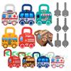 Montessori Key Matching Toy Early Educational Slidable Car Toy Unlocking Car Toy  Toddlers