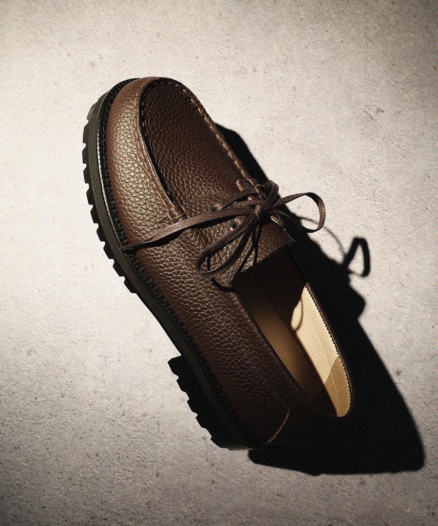 Firenze Atelier [Vibram] Стандартная Повседневная Подошва Лоферы 5099 [Коричневый Emboss]