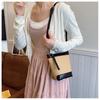 Fashion Straw Woven Bag Women's New Trend Woven Shoulder Messenger Women's Bag Beach Casual Bucket Bag