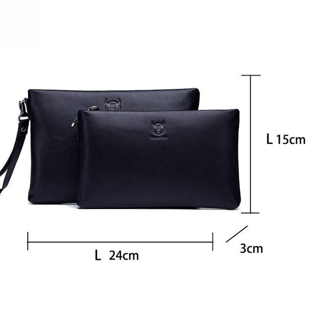 BULLCAPTAIN Брендовый мужской кошелек-клатч, кожаная мужская сумка, кожаная модная мужская повседневная сумка, дизайнерская сумка для Ipad, подходящая