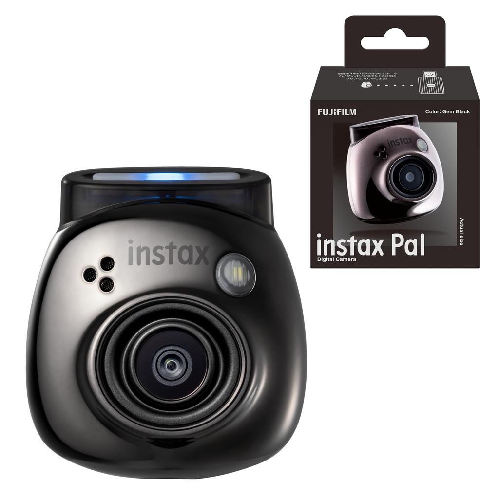 Fujifilm Camera Instax Pal Gem Black Wide Angle Lens INS PAL BLACK Palm-sized Multi-Format