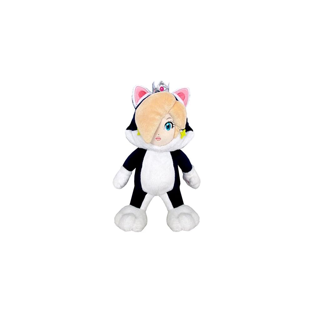 San-Ei Trading Плюшевая игрушка Кот Розета из Super Mario 3D World Размер S 812063