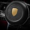 Carbon Fiber Style Center Sticker Decal for Porsche Macan Panamera 718 911 Cayenne 2017-2023 Interior Trim
