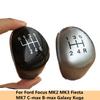 Gear Shift Knob Speed Number Cap For Ford Focus MK2 Galaxy MK3 Fiesta MK7 C-MAX B-MAX S-MAX