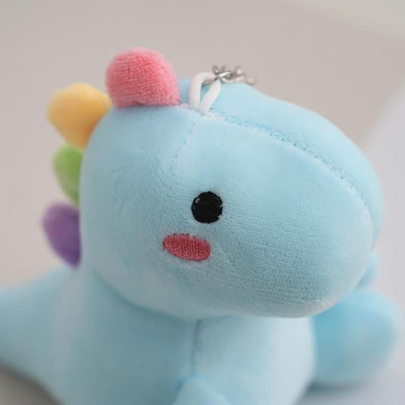 1 шт. мультяшный мягкий плюшевый зверек милый плюшевый динозавр брелок кукла игрушка
